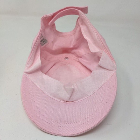 Unbranded Girl's Strapback Hat Pink Size Infant 6-18 months Baby Butterfly - Picture 6 of 7